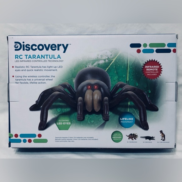 Discovery RC Tarántula with LED Infrared Controlled Technology. Ages 8 plus - Picture 2 of 5